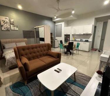 Cyberjaya Apartment | cozy cybersqaure with wifi free parkin & netflix109