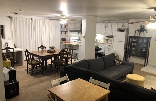 Fredericksburg House | Cozy Designer two bedroom apartment, Smoke free, close to many stores.