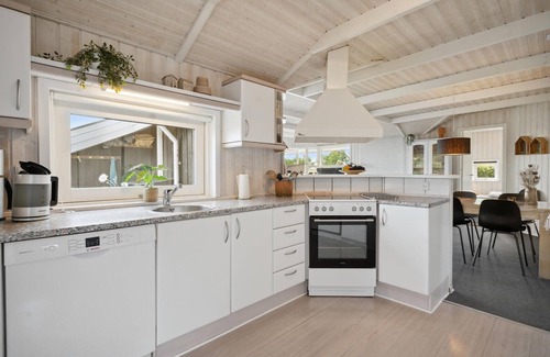 Bjert House | Cozy home in Bjert with sauna