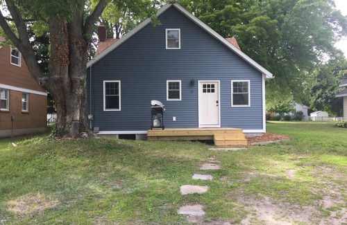 Beulah House | Cozy home, short walk to Crystal Lake