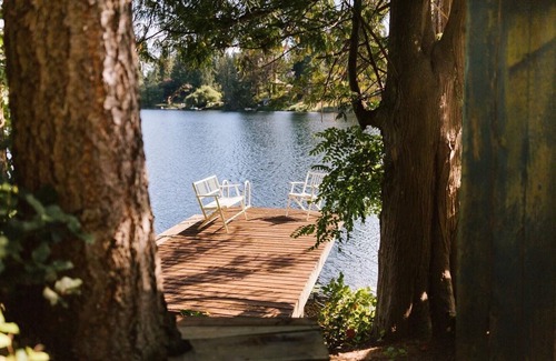 Maple Valley Cabin | Cozy lakeside cabin! Rustic retreat w/private dock- Pet Friendly!