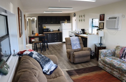 Camden House | Cozy Lakeview Cabin 12 for Large Groups Within a Marina