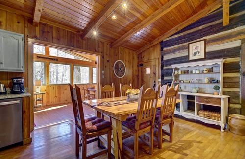 Townsend Cabin | Cozy Log Cabin: 6 Mi to Great Smoky Mtns NP!