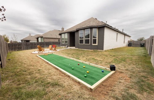 Kyle House | Cozy Modern Home Near Austin with Fire Pit, Game Room & Outdoor Fun!