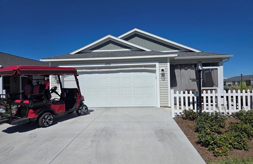 Sumter County House | Cozy, new 2-bedroom, 2 bathroom home with 2-car garage on a corner lot.