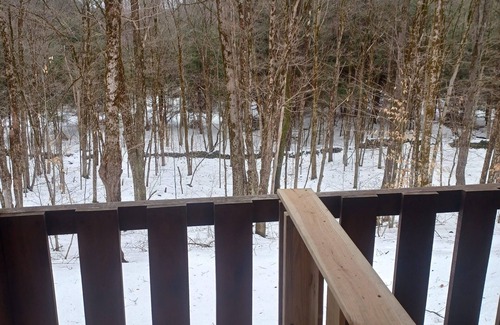 Durhamville Cabin | Cozy New Cabin with all modern conveniences surrounded by woods and wildlife.