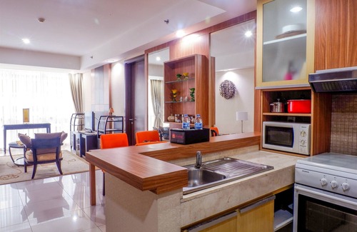 Bangka Apartment | Cozy Pool View Kemang Village Residence Apartment with Direct Access to Mall