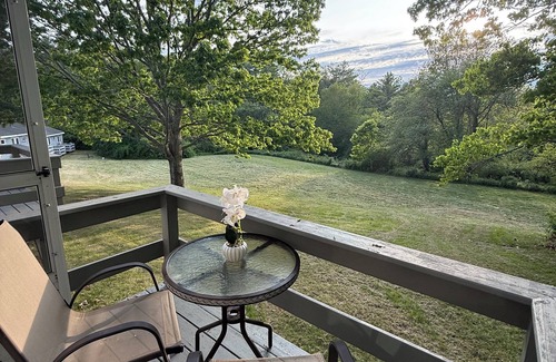Boothbay Cabin | Cozy Renovated Cabin in Central Boothbay– Peaceful, Private, Close to Everything