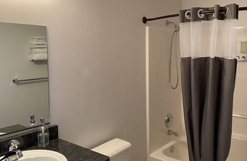 Davenport Apartment | Cozy room and great view of Lake Roosevelt!