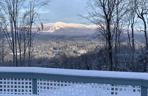 Stratton Mountain House | Cozy ski home with amazing views of Stratton & Bromley Mountains.