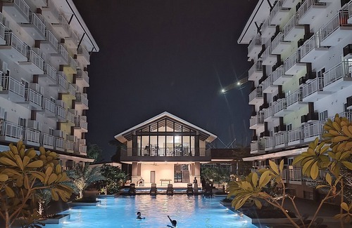 Mactan Export Processing Zone Apartment | Cozy studio in Mactan Lapu-lapu City with fitness room, pool, WiFi, etc
