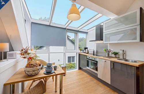 Quilitz House | Cozy vacation home in the countryside - with fireplace, terrace & view of the countryside