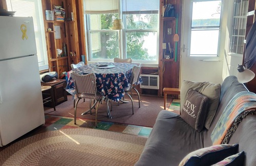Sears Cottage | Cozy Vintage Cottage on Big Lake (yes, that's the name of the lake)
