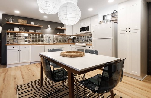 Morganton House | Cozy walkout apartmenr with private entry