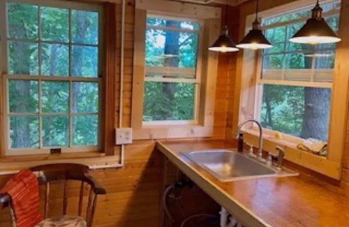 Court House Cabin | Creek View Cabin at Skipwillow Farm