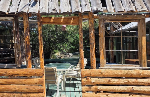 Cedaredge Cabin | Creekside Comfort: King & Queen Beds, Kitchenette at the Cedaredge Lodge