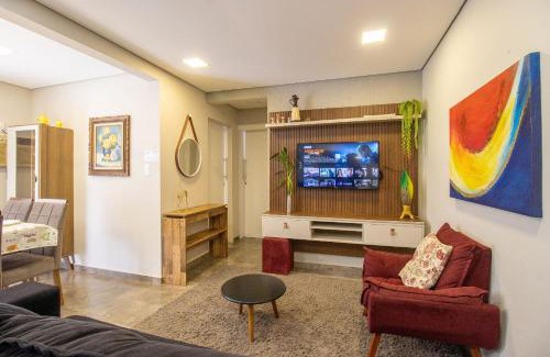 Centro Apartment | CRM25 - Lindo Espaço, Climatizado, 2 Dorm, Garagem