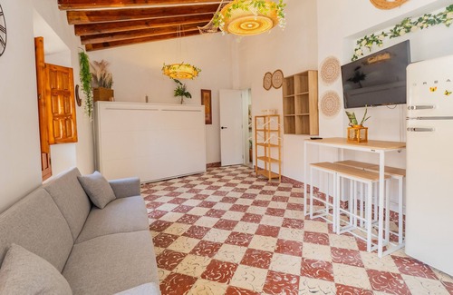 Casabermeja Apartment | Cubo's Estudio Doble Noches de Luna & Pool/urban center/air conditioning/private pool