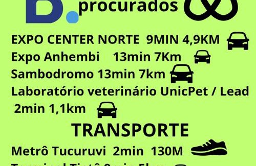 Tucuruvi Apartment | CURTAS DIÁRIAS E ACIMA DE 28 DIAS VALOR MENOR ver