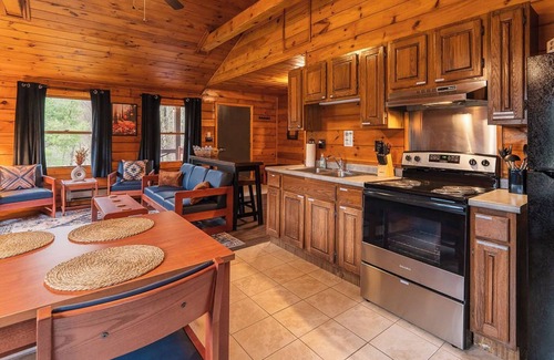 Mills Cabin | Custom Log Cabin #3 | Denton Hill State Park