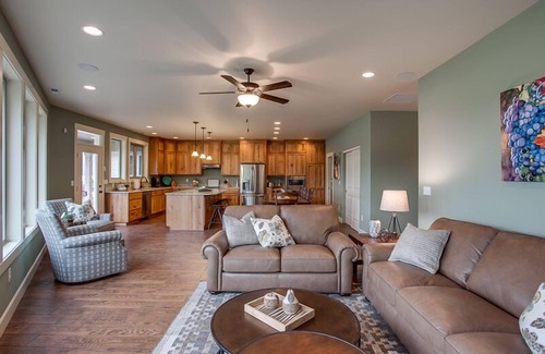 Manson House | Custom Waterfront Home with Private Boat Slip