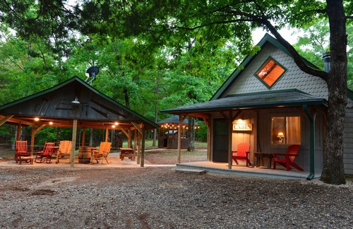 Board Camp Cabin | Cute cabin located in the shady mountains. 1 mile from south Wolf Pen trailhead.