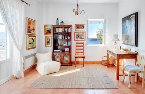 Vissa Villa | Cycladic Aura - Holiday cottage with private pool, panoramic sea and sunset view