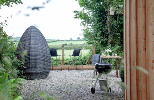 Bude Cabin | Cynefin Roundhouse - A luxury cabin exclusive for couples with hot tub.