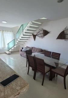 Atalaia House | Dúplex 3 quartos 2 suítes praia Aruana