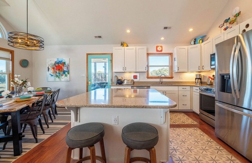 Carolina Dunes House | D3943 The Pup Deck. Oceanside, Pool, Hot Tub, Pets OK, Beach & Sound Access!