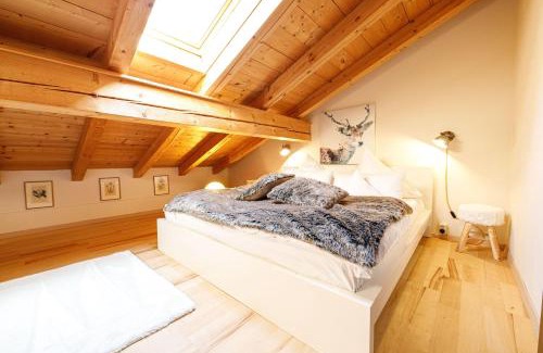 Untergrainau Apartment | Dachgeschoss Wohnung Akelei am Fuße der Zugspitze
