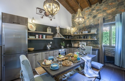 Aghios Athanasios Ski Chalet | Dandy Villas Palios Agios Athanasios | Attic | Fireplace | Up to 8