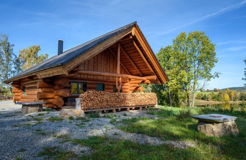 Kaplice Ski Chalet | Das neu Gebaute Blockhaus, Befindet Sich in Wunderschöner Landschaft