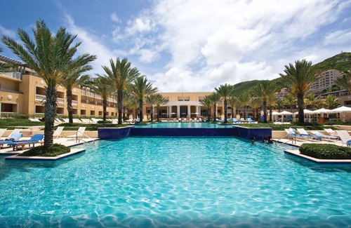 Oyster Pond Villa | Dawn Beach Club Villa sleeps 8! shared with JW Marriott Beach Resort and Spa