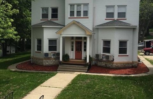 Decorah Apartment | Day Street Suites. Historic Phelps Mansion. Main Level Suite #2