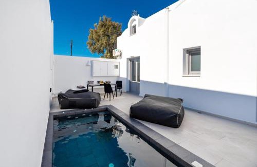 Perissa Villa | Dazzling Santorini Villa Villa Luck 2 Bedrooms Furnished Sun Terrace With Private Heated Pool Perissa