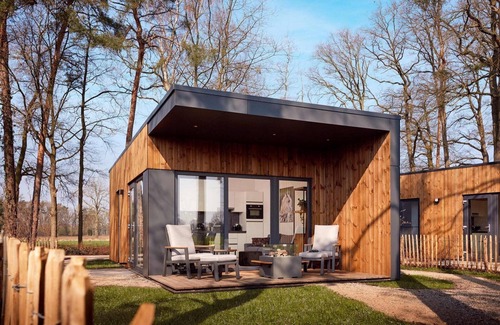 Lattrop House | De 2-persoons versie van de vakantievilla Amalia 2 is uitgerust met een ruime sauna en hottub