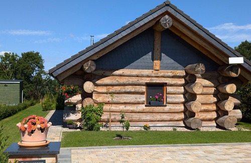 Gross Nemerow Cabin | Log Cabins Naturstamm Ferienhaus Tollensesee 10 - Feriendorf Tollensesee