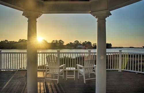 Ocean View Apartment | Deck, Balcony: Scenic Ocean View Beach Getaway!