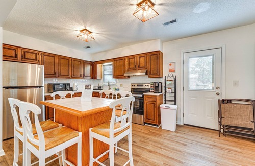 Winterville House | Deck & Fenced Yard: Family Home in Winterville