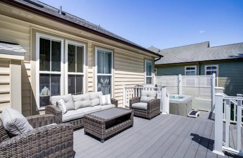 Ocean View House | Deck, Hot Tub and Resort Amenities Ocean View Gem