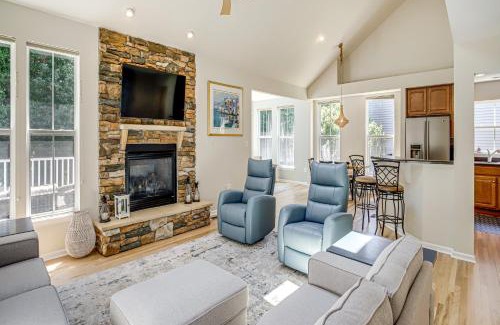 Ocean View House | Deck, Hot Tub and Resort Amenities Ocean View Gem