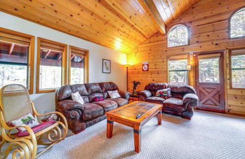 Truckee House | Deck with Hot Tub Serene Cabin in Truckee