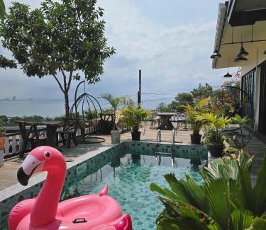 Koh Lan Villa | deep mountain view