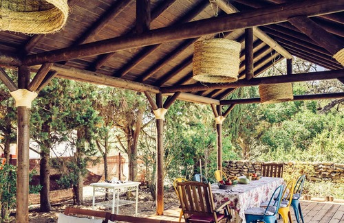 Puerto Real House | Dehesa de las Yeguas House. Country house with private swimming pool 4 kms from the beach