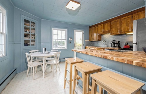 Greenport West House | Delightful 4-bedroom Cape with heated saltwater pool in the heart of Greenport!