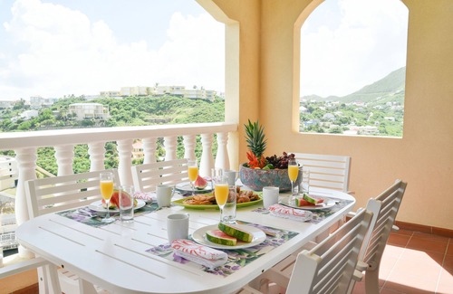 Oyster Pond Condo | Deluxe 1 Bedroom Fully Equipped Dawn Beach Condo (Fully operational-no damage)