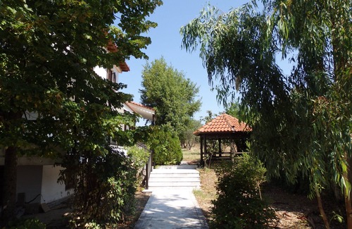 Thermaikos Villa | Deluxe 2-Families Villa 3' from the beach. 15Km from airport. Ideal for children