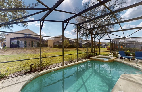 Marbella House | Deluxe family home with game room, private pool spa, near Disney World - dogs OK