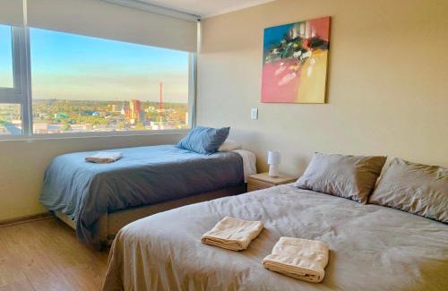 Chillan Apartment | Departamento Centro Chillan - Parking -Vista